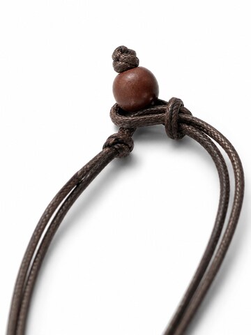 COLLEZIONE ALESSANDRO Necklace 'Marea' in Brown