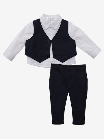 bonprix Set: Weste, Hemd und Hose in Blau