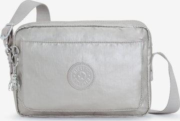 KIPLING - Bolso de hombro 'Abanu' en plata: frente