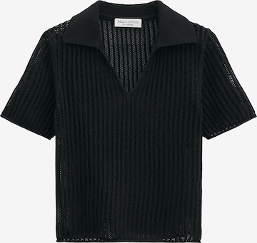 T-shirt Marc O'Polo en noir : devant