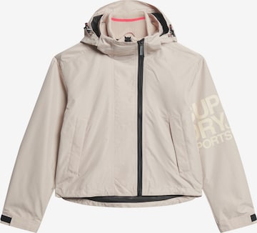 Veste mi-saison Superdry en beige : devant