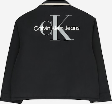 Calvin Klein Jeans Φθινοπωρινό και ανοιξιάτικο μπουφάν σε μαύρο