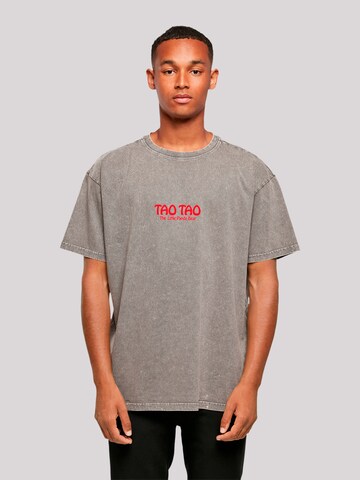 F4NT4STIC Shirt 'Tao Tao Heroes of Childhood' in Grey: front