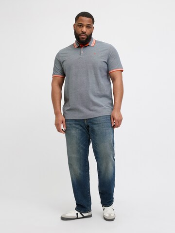 Jack & Jones Plus Majica 'JJEPAULOS' | modra barva