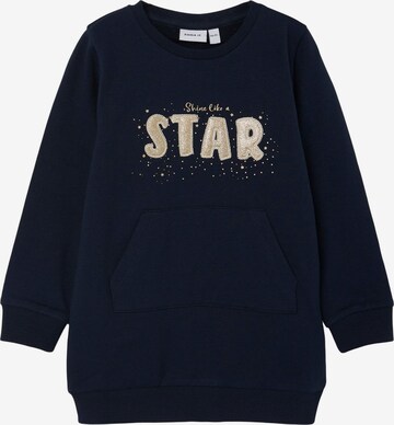 NAME IT Sweatshirt 'RIGGA' in Blue: front