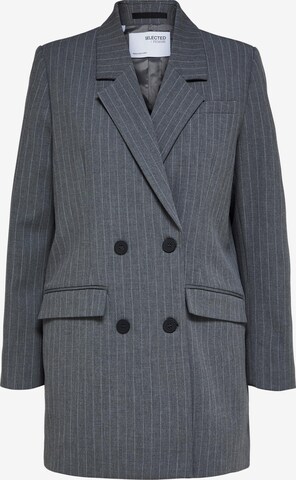 Blazer 'Myla' di SELECTED FEMME in grigio: frontale