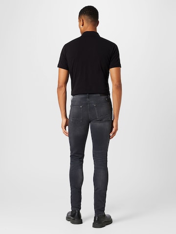 BLEND Slimfit Jeans 'Twister' in Schwarz