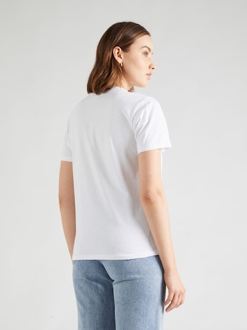 Iriedaily Μπλουζάκι 'De La Fleur' σε λευκό