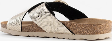 Bayton Pantolette in Gold