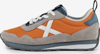 MUNICH Matalavartiset tennarit värissä kyyhkynsininen / oranssi / valkoinen, Tuotenäkymä