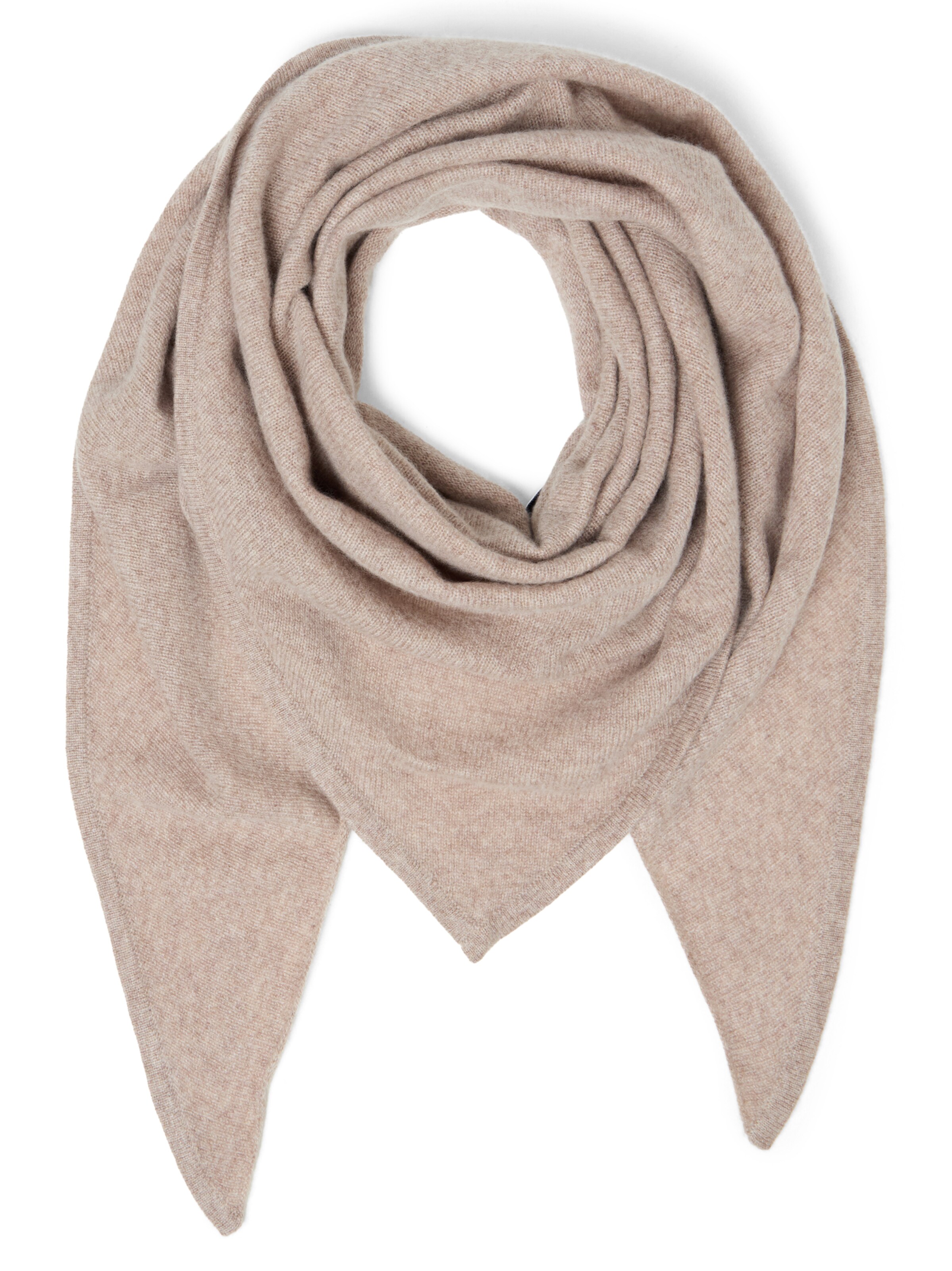 Écharpe Marie Lund en beige : devant