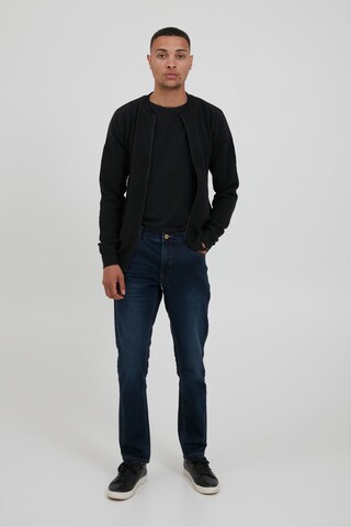 !Solid Knit Cardigan 'Cezar' in Black