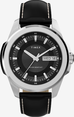 Montre à affichage analogique 'Essex' TIMEX en noir : devant