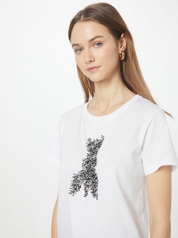 T-shirt PATRIZIA PEPE en blanc