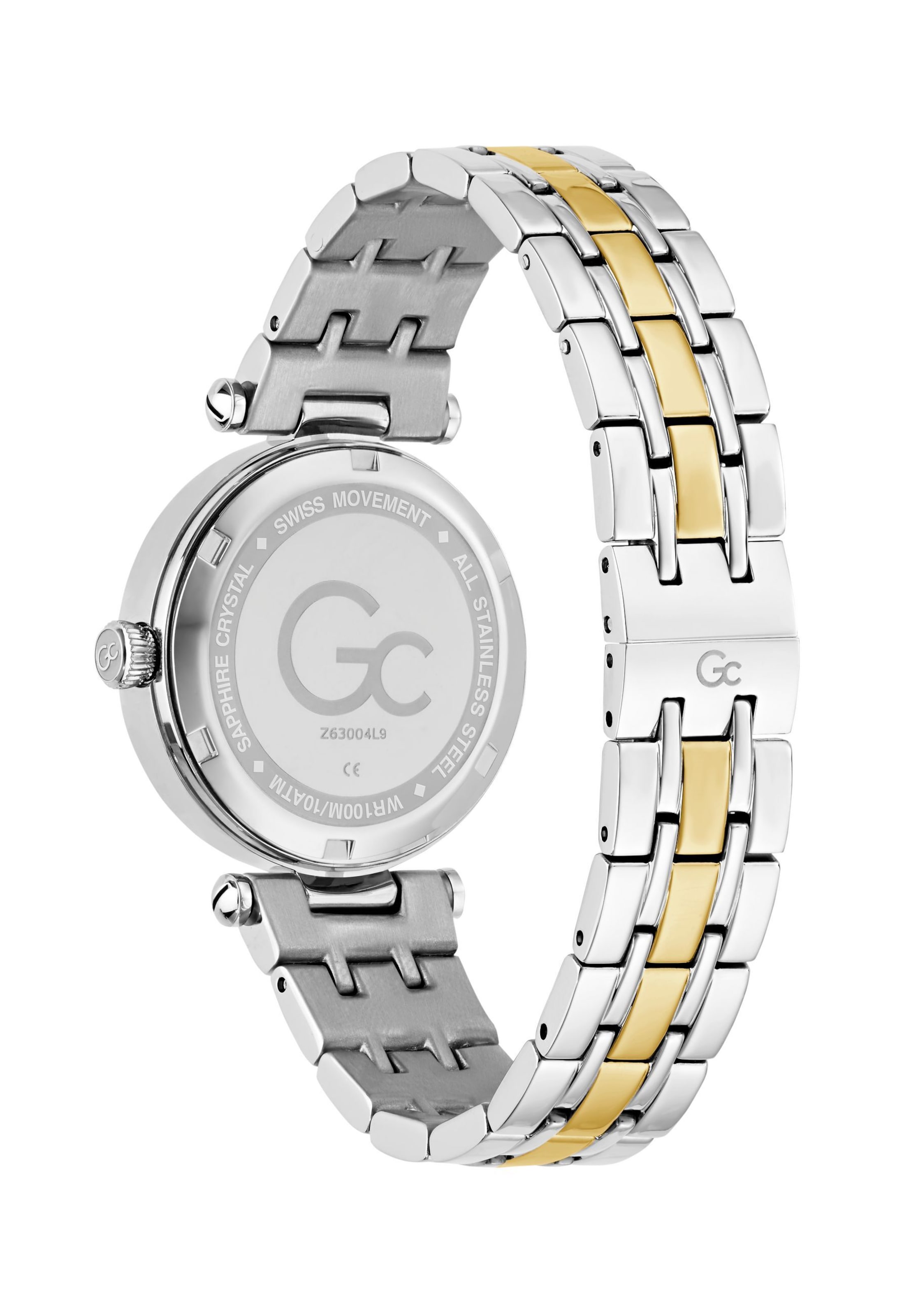 Gc Analoguhr in Silber