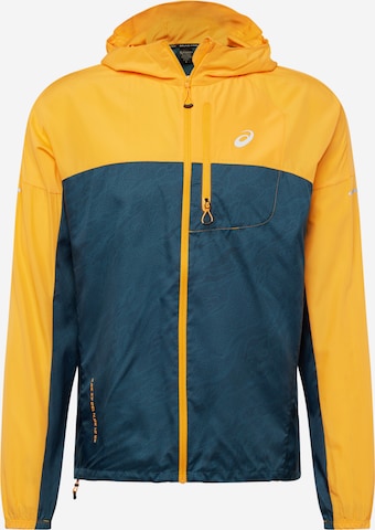 ASICS Trainingsjacke 'FUJITRAIL' in Blau: predná strana