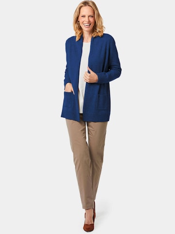 Goldner Gebreid vest in Blauw