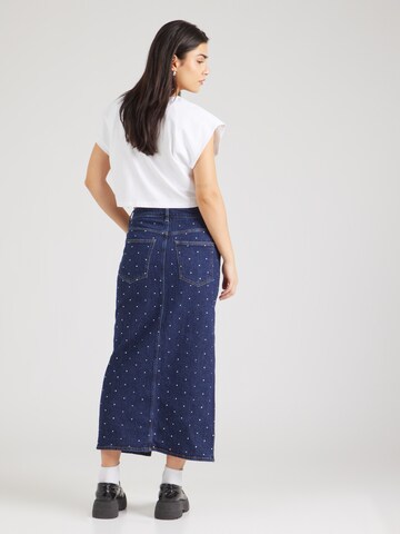 VILA Rok 'Jaf' in Blauw