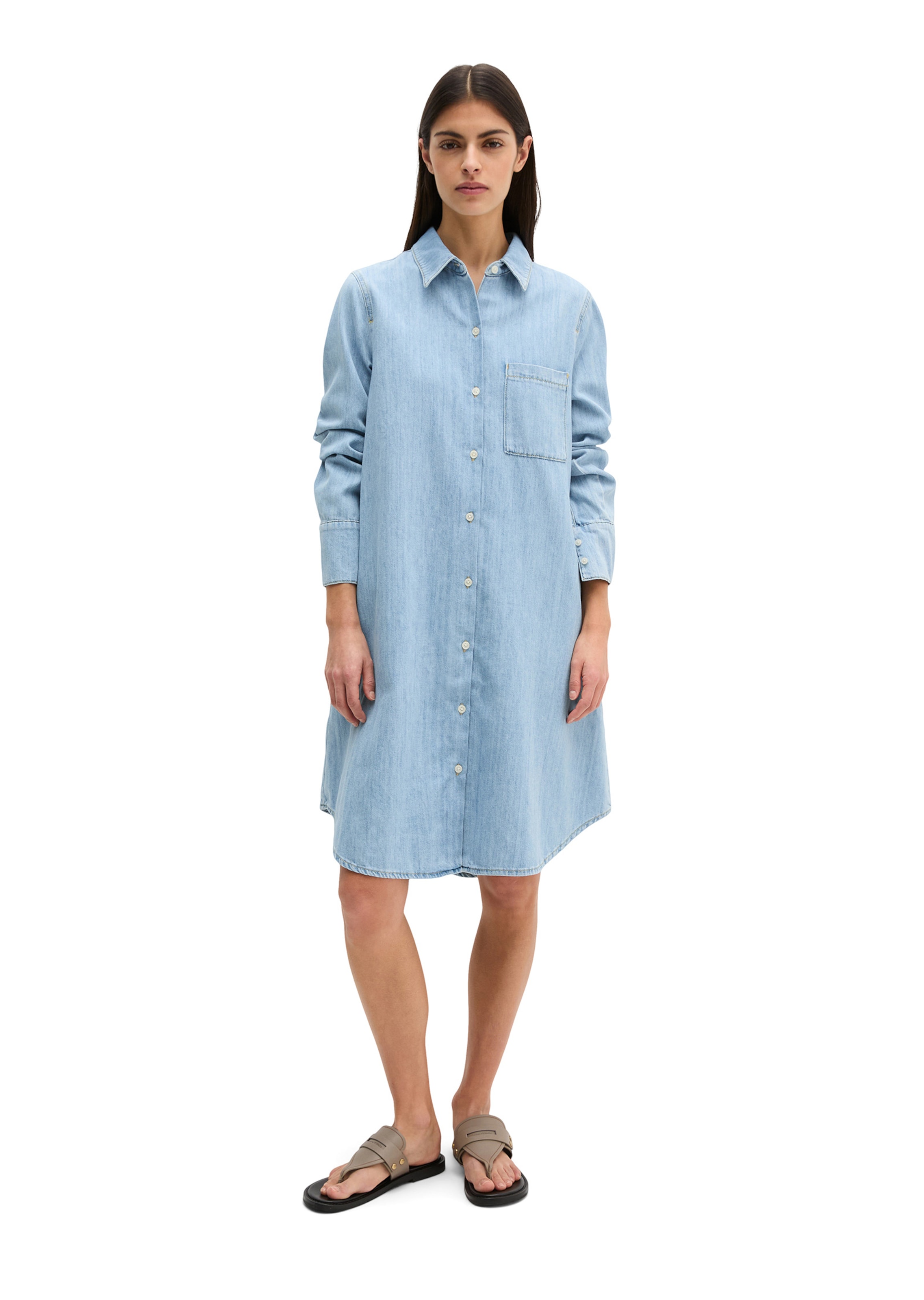Robe-chemise Marc O'Polo en bleu