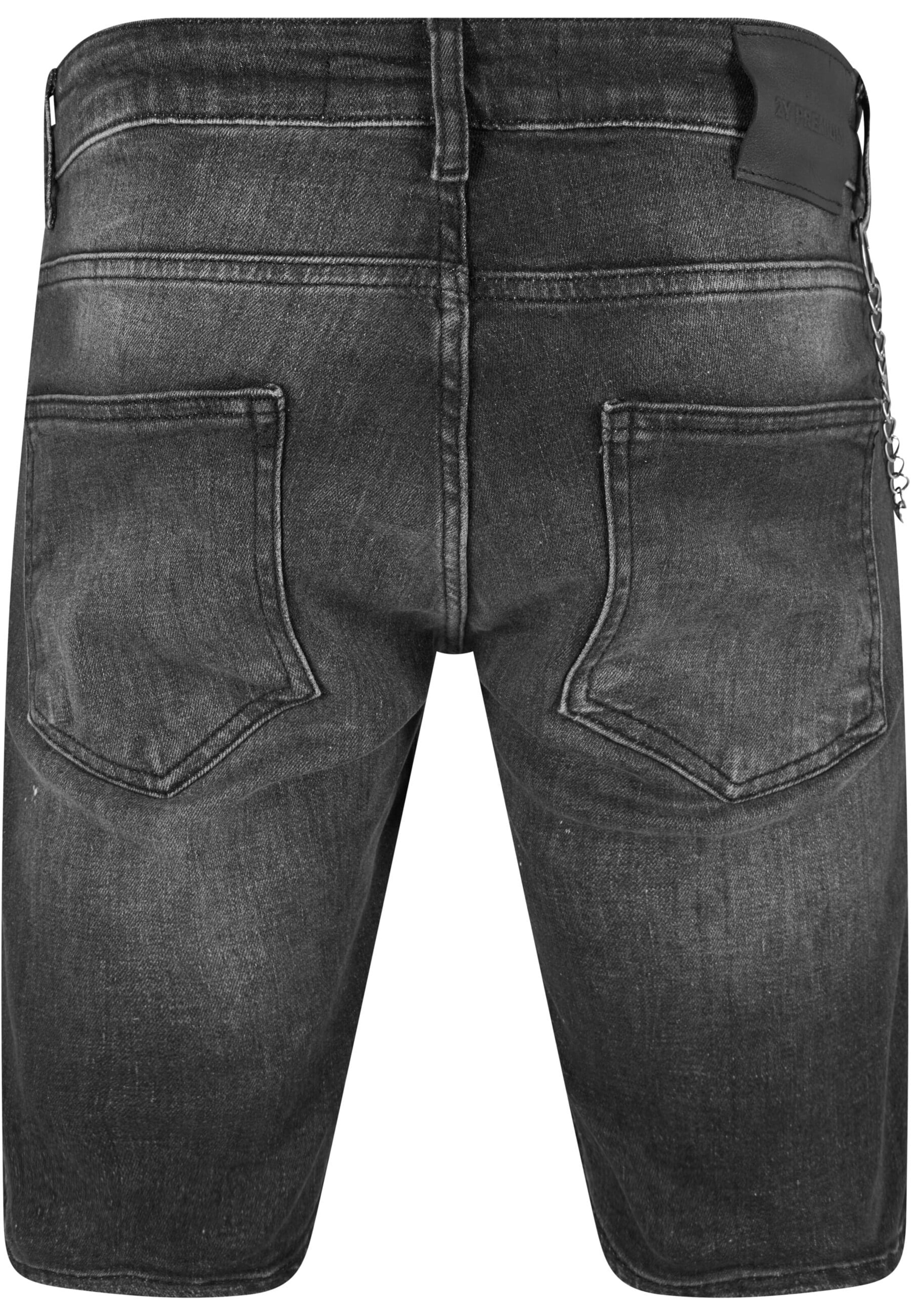 2Y Premium Regular Jeans in Grau