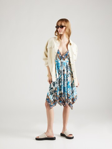 Free People Kleid 'BALI SEASHELL' in Blau