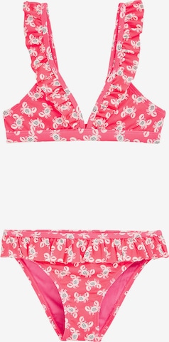 rožinė WE Fashion Trikampė Bikinis: priekis