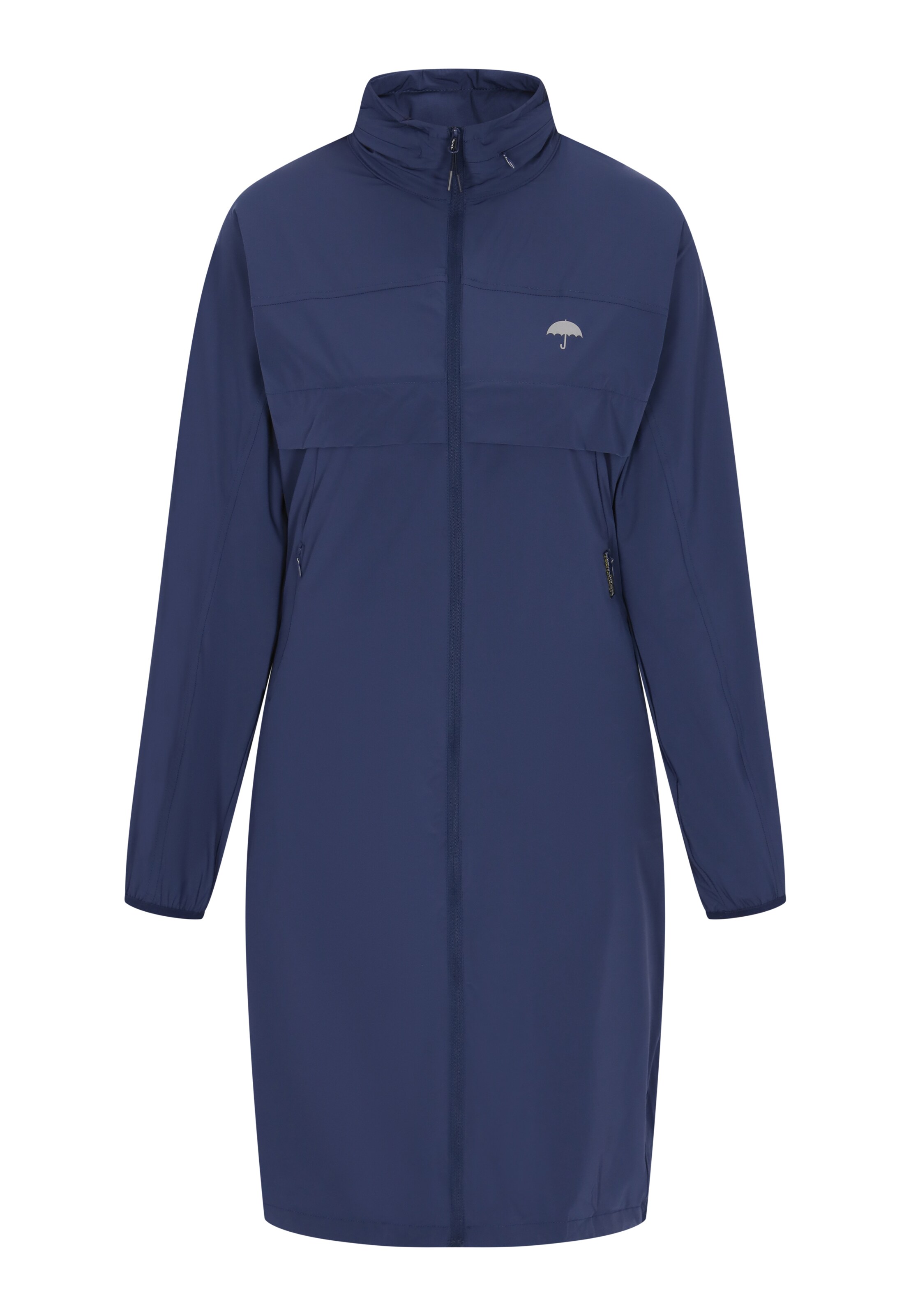 Schmuddelwedda Демисезонное пальто в Синий: спереди