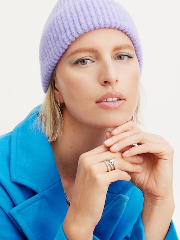 Karolina Kurkova Originals Prsteň 'Pina' - strieborná: predná strana