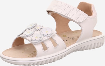 Sandales 'SPARKLE' SUPERFIT en blanc : devant