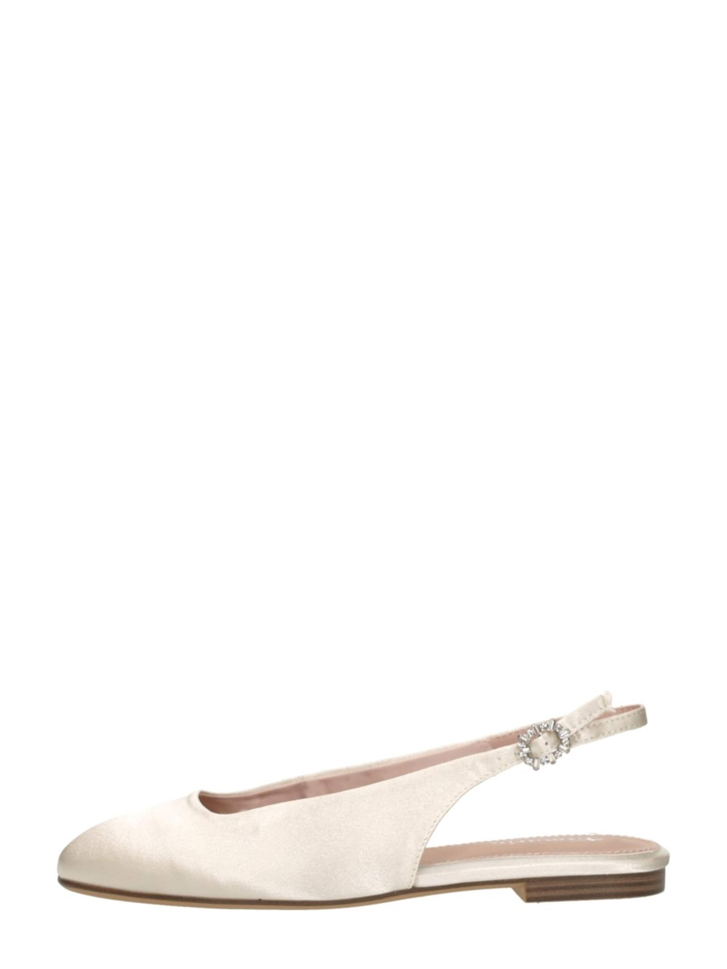 Ballerines 'Slingbacks' Tamaris en blanc : devant