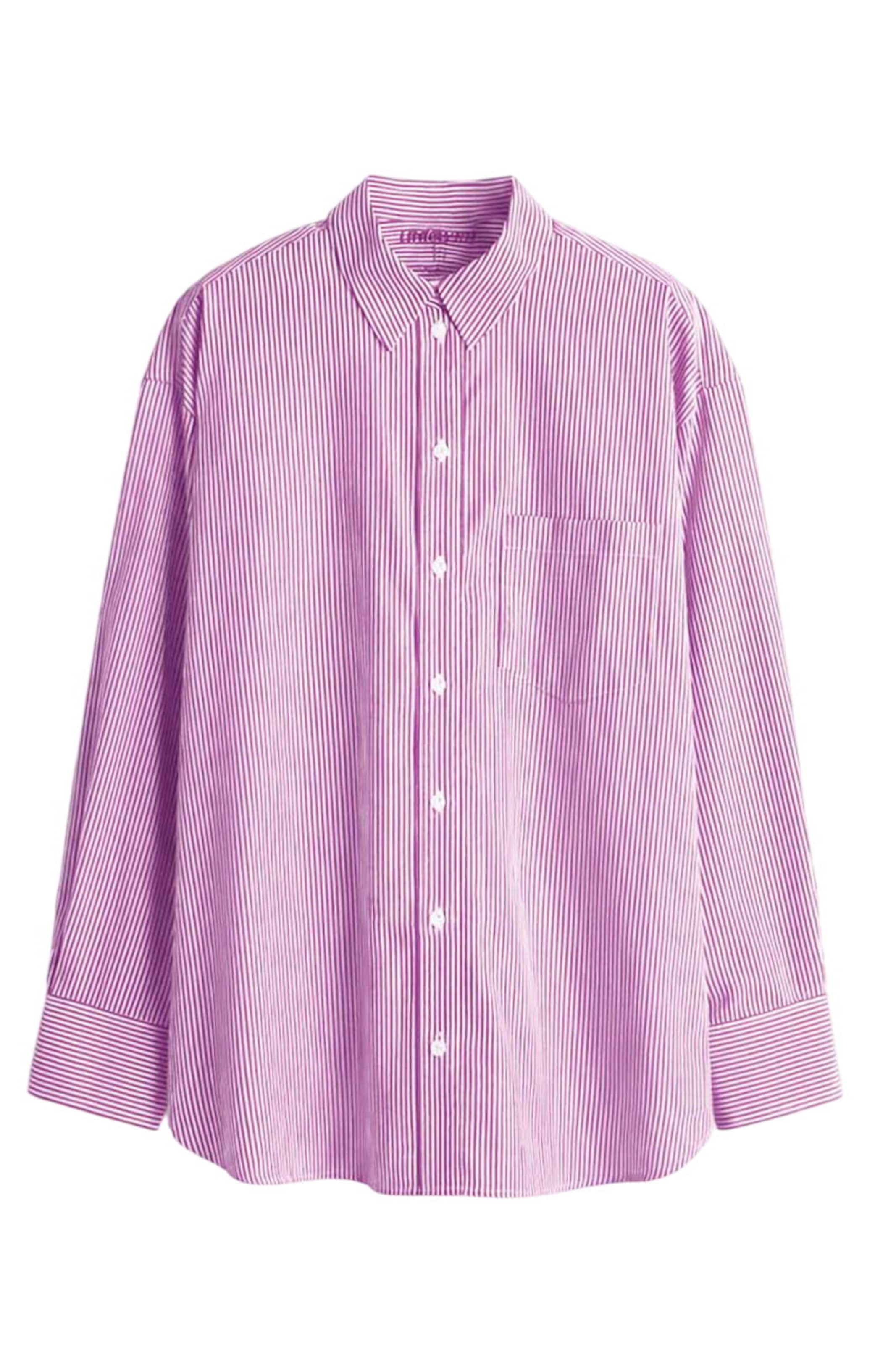 UNIQVIBE Blouse in Pink / White, Item view