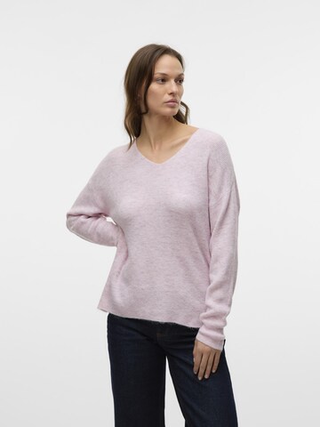 VERO MODA Trui 'LEFILE' in Roze: voorkant