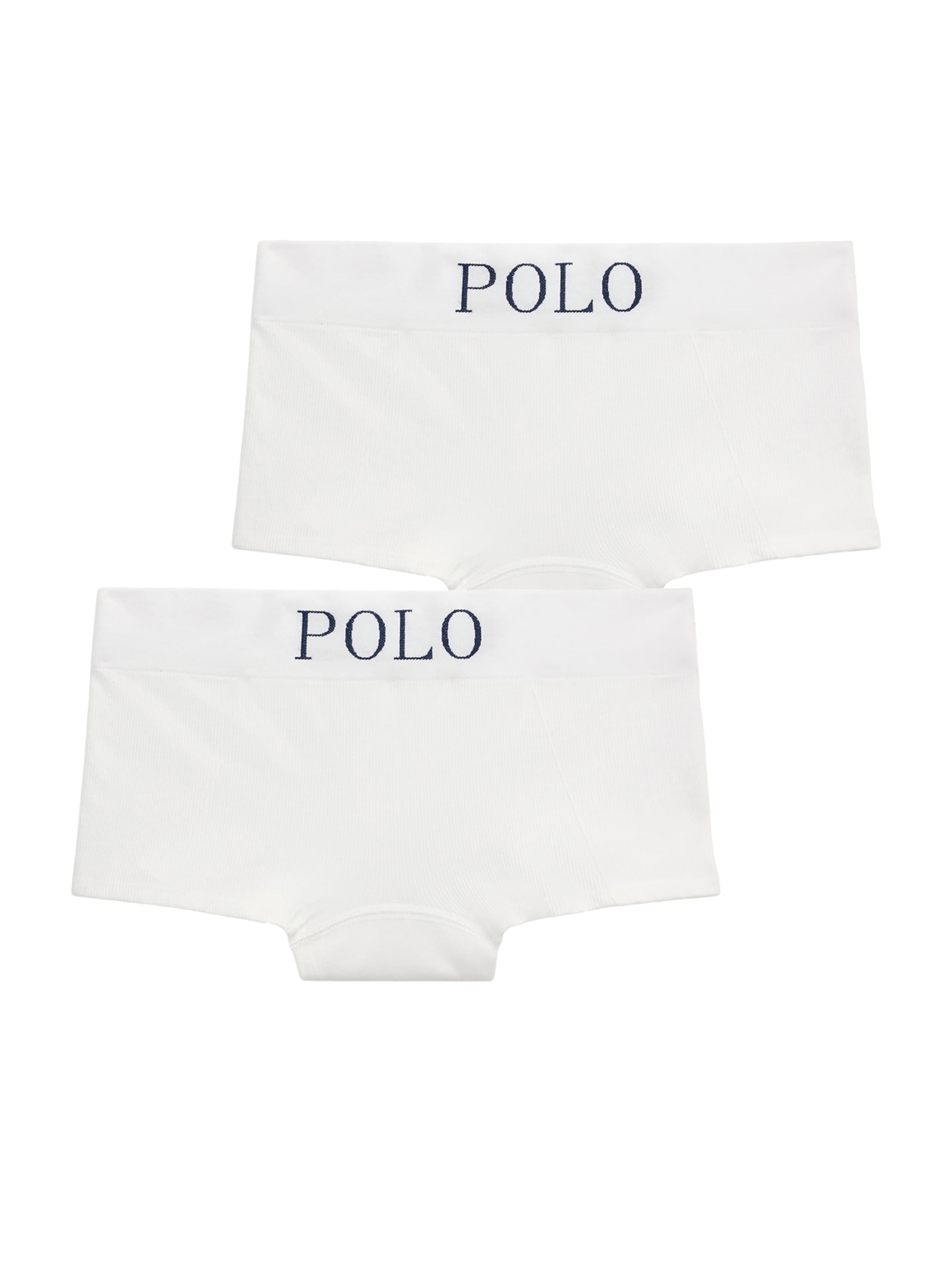 Shorty ' Ribbed Seamless ' Polo Ralph Lauren en blanc : devant