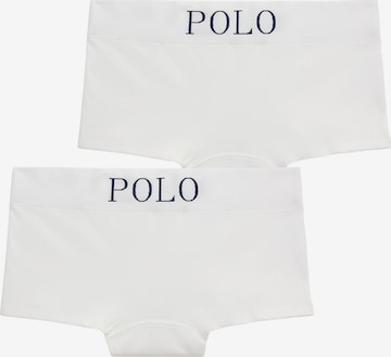 Shorty ' Ribbed Seamless ' Polo Ralph Lauren en blanc : devant