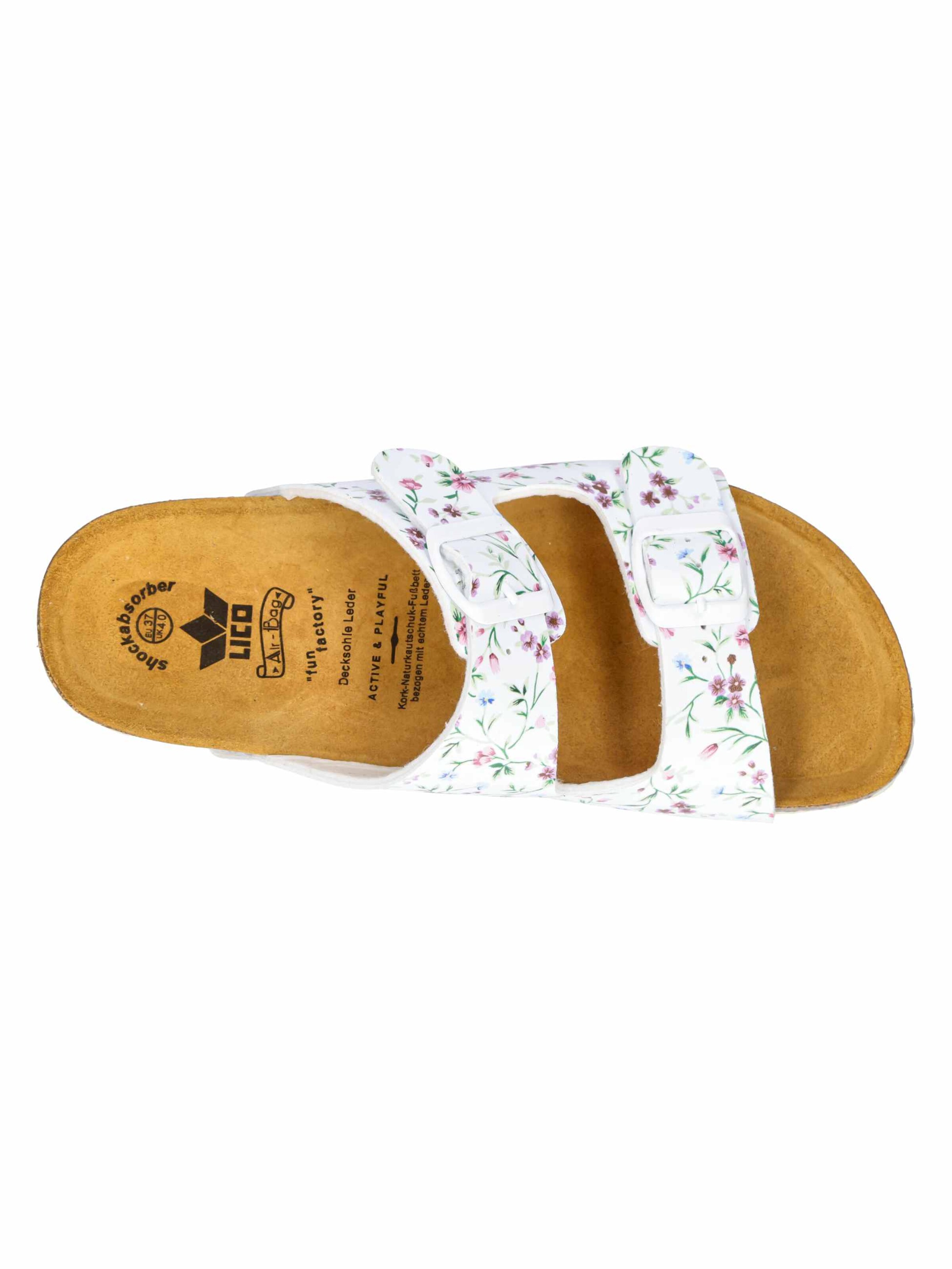 LICO Pantolette 'Bioline Platino' in Weiß