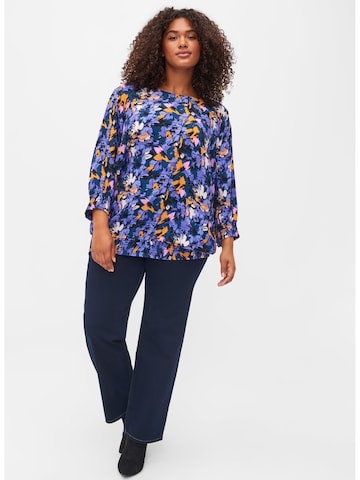 Zizzi Bluse 'Xudin' in Lila