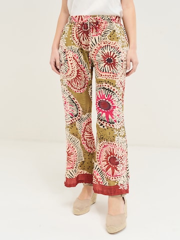 Camomilla Italia Wide leg Pants 'Picky' in Pink: front