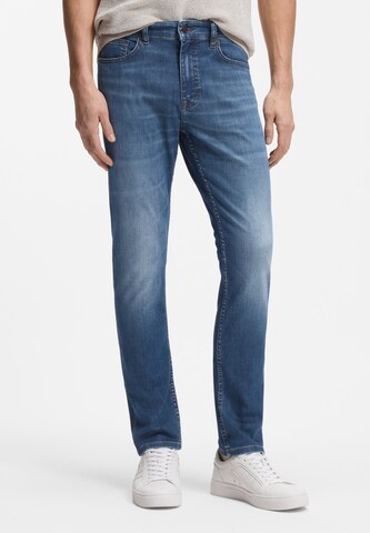 BOSS Slimfit Jeans in Blau: Vorderseite
