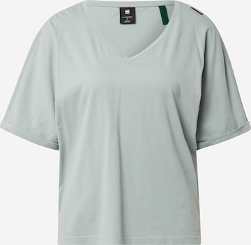 G-Star RAW Shirt 'Joosa' in Groen: voorkant
