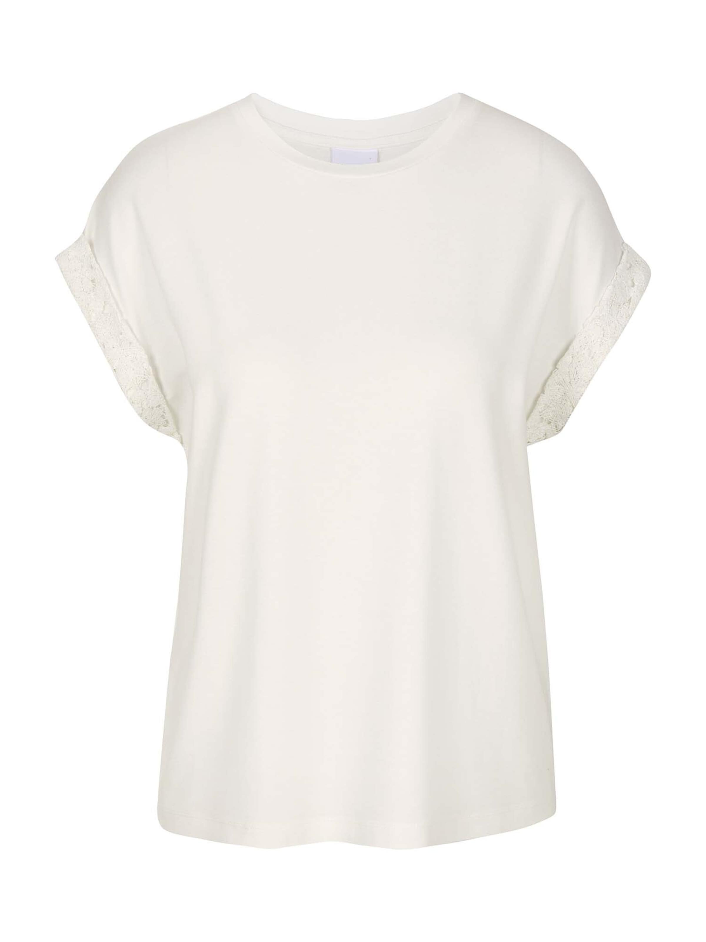 T-shirt MADELEINE en blanc : devant