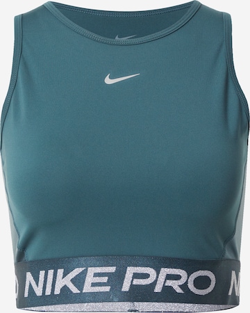 NIKE Αθλητικό τοπ 'Pro' σε πράσινο: μπροστά