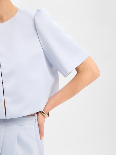 Marie Lund Boléro en bleu clair, Vue avec produit