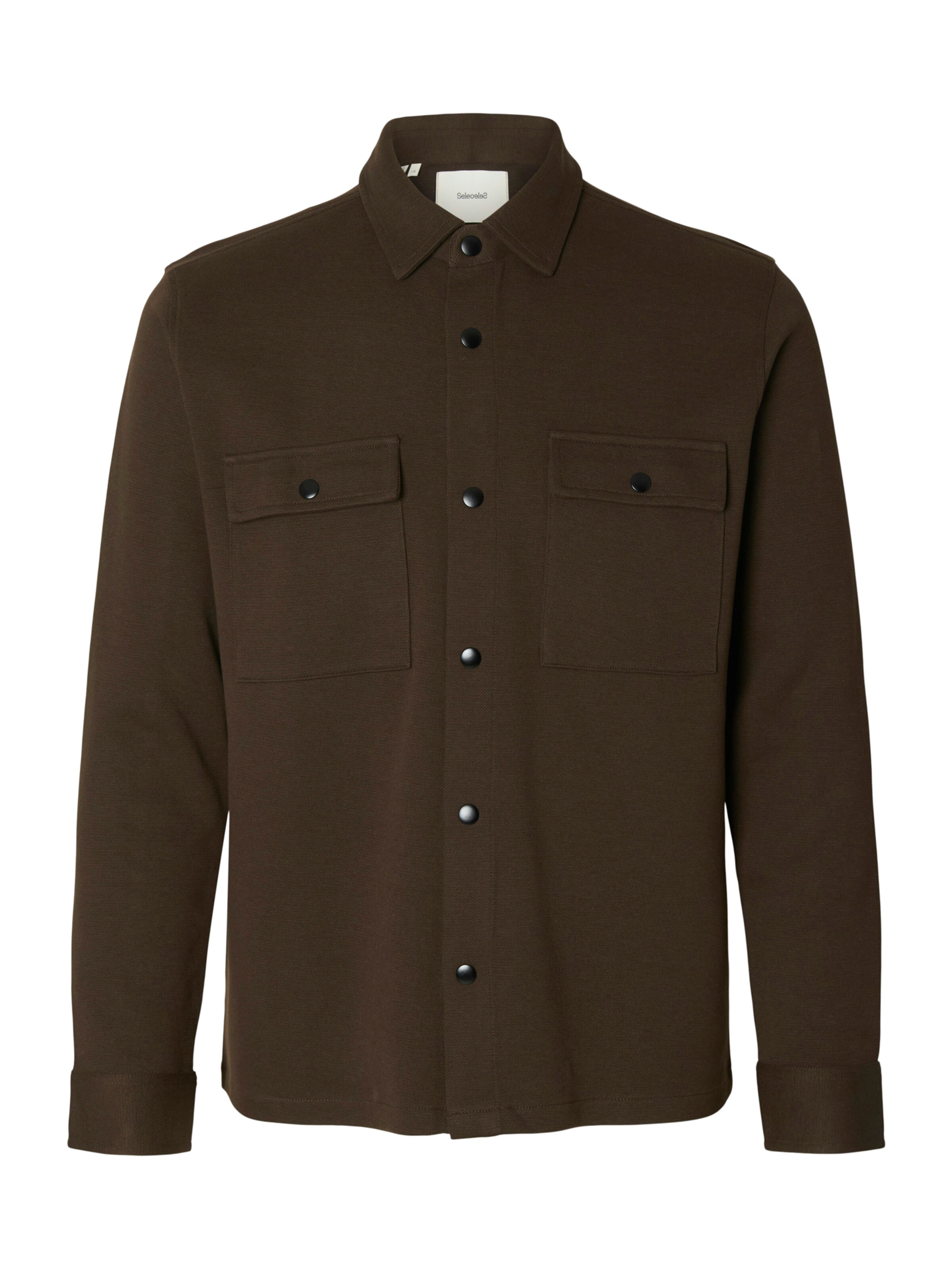 SELECTED Regular Fit Jacke 'SLHJackie' in Braun: Vorderseite