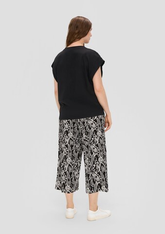 T-shirt s.Oliver Red Label Plus en noir