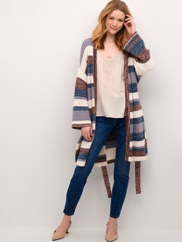 Cream Cardigan 'Rubie' i brun