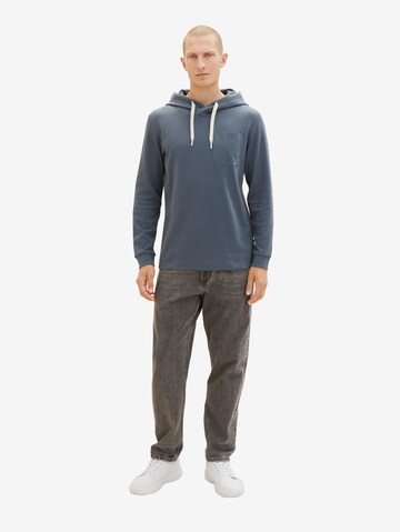 Sweat-shirt TOM TAILOR en bleu