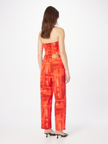 Wide Leg Pantalon Hosbjerg en rouge