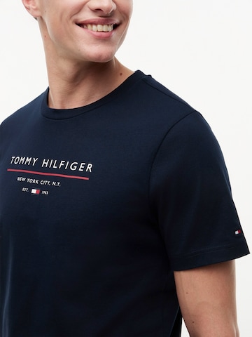 TOMMY HILFIGER - Camiseta en azul