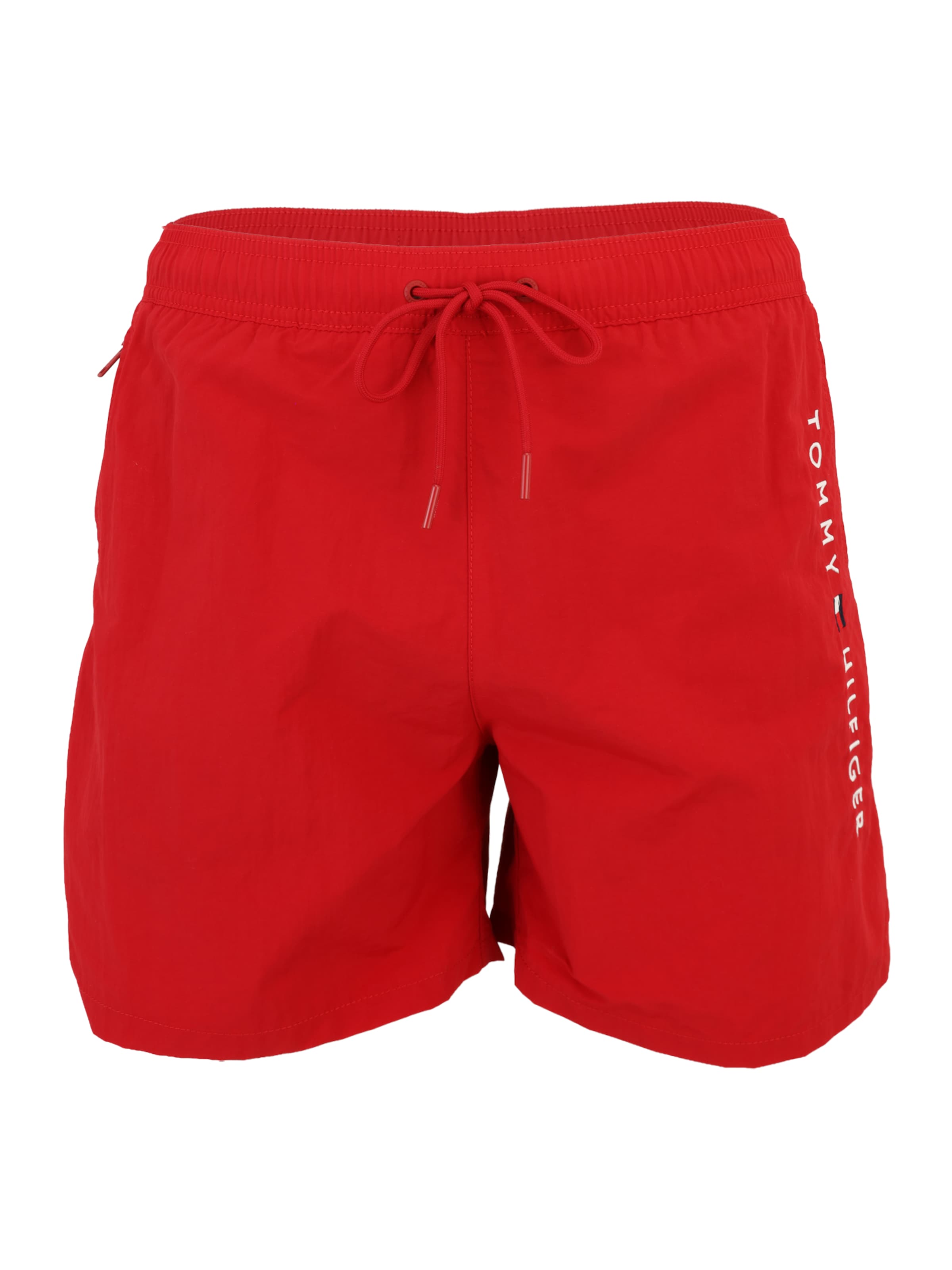 Tommy Hilfiger Underwear Shorts de bain en bleu marine / rouge cerise / blanc, Vue avec produit