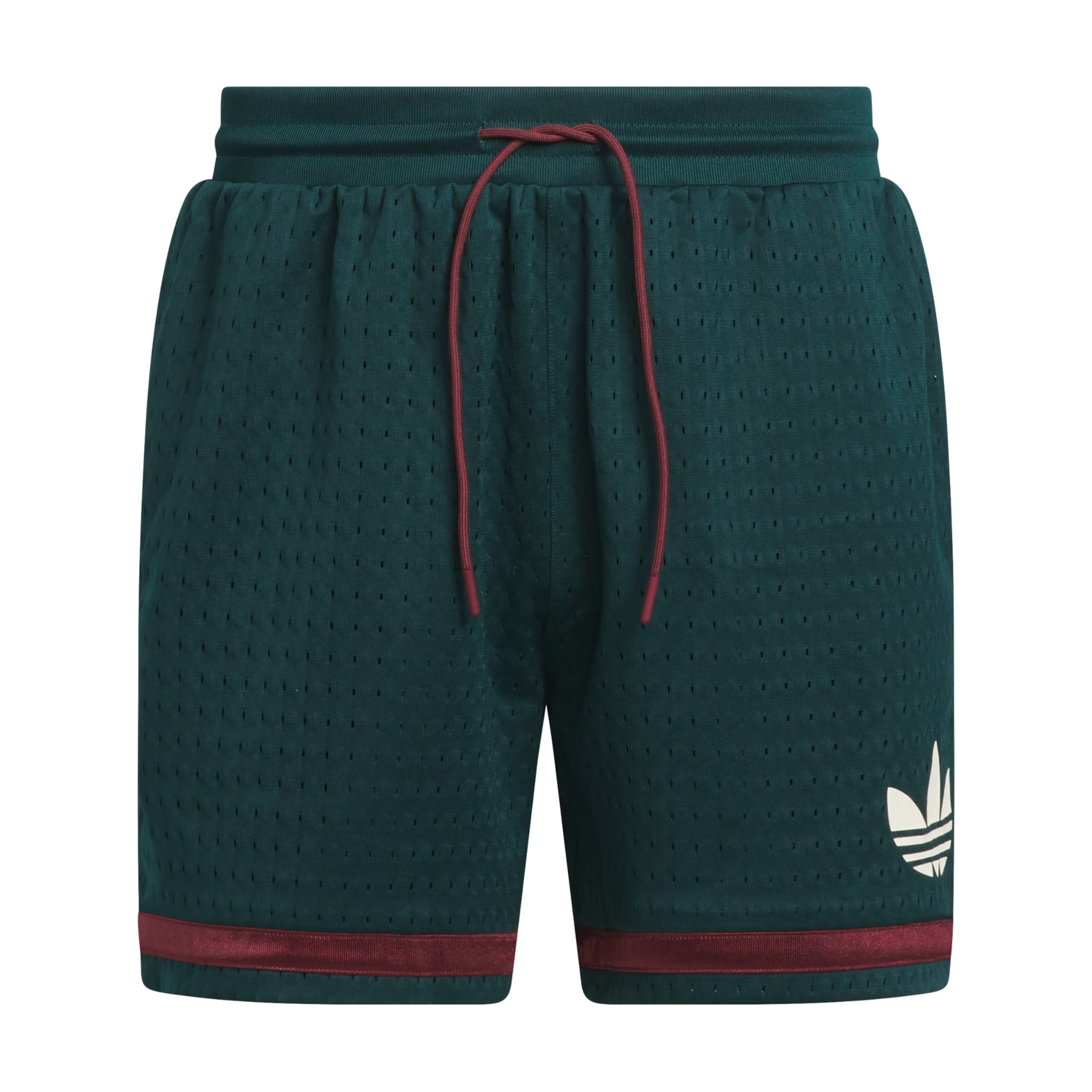 ADIDAS ORIGINALS Ohlapna forma Hlače 'Originals Basketball' | zelena barva: sprednja stran